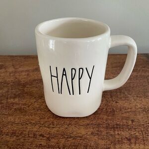 Rae Dunn happy mug